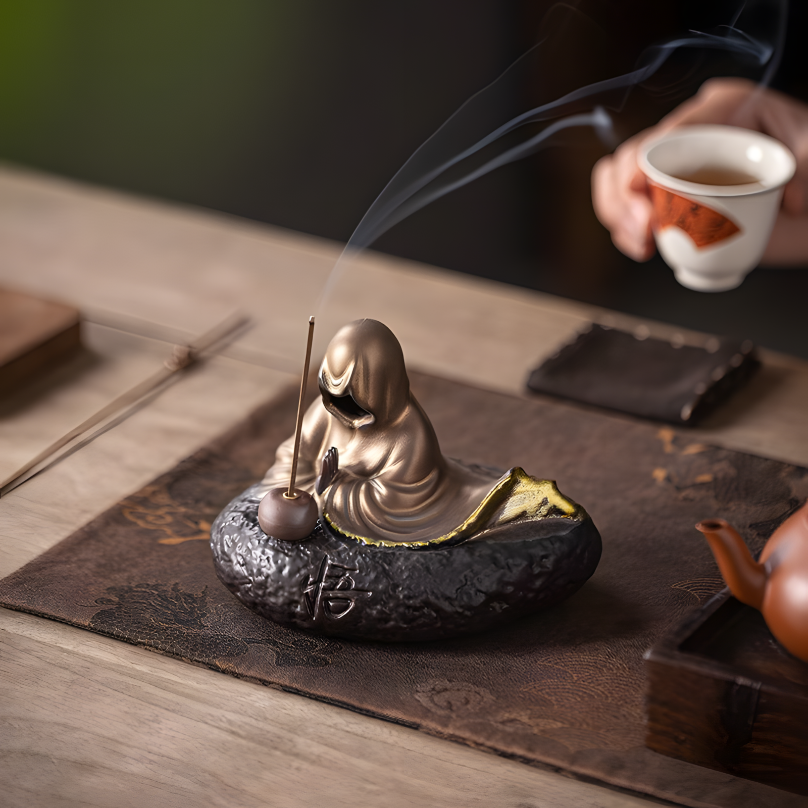 The Silent Sage — A mindful incense holder by Zensoullab.
