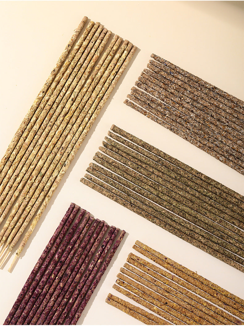 zensoullab Natural Floral Handmade Incense Sticks 12 Pieces/Bag