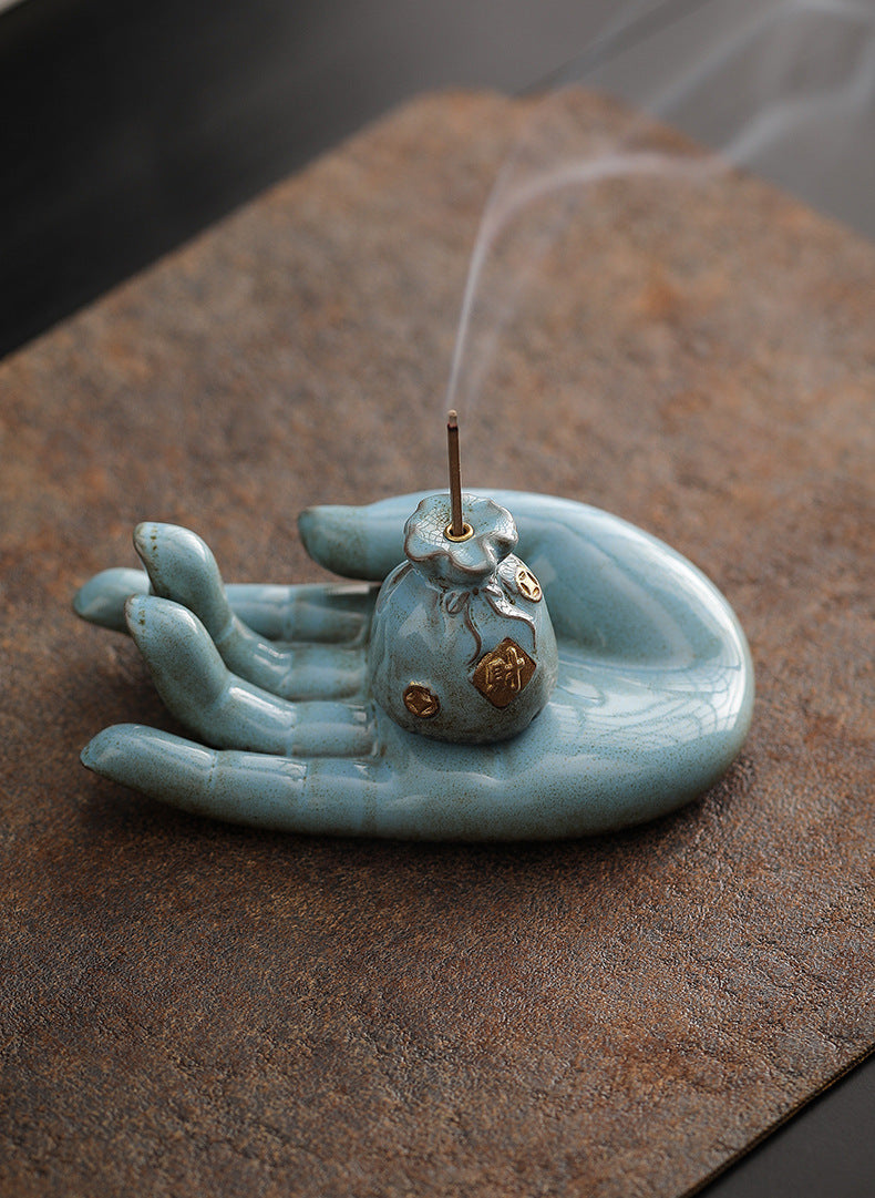 zensoullab Handheld Money Incense Burner