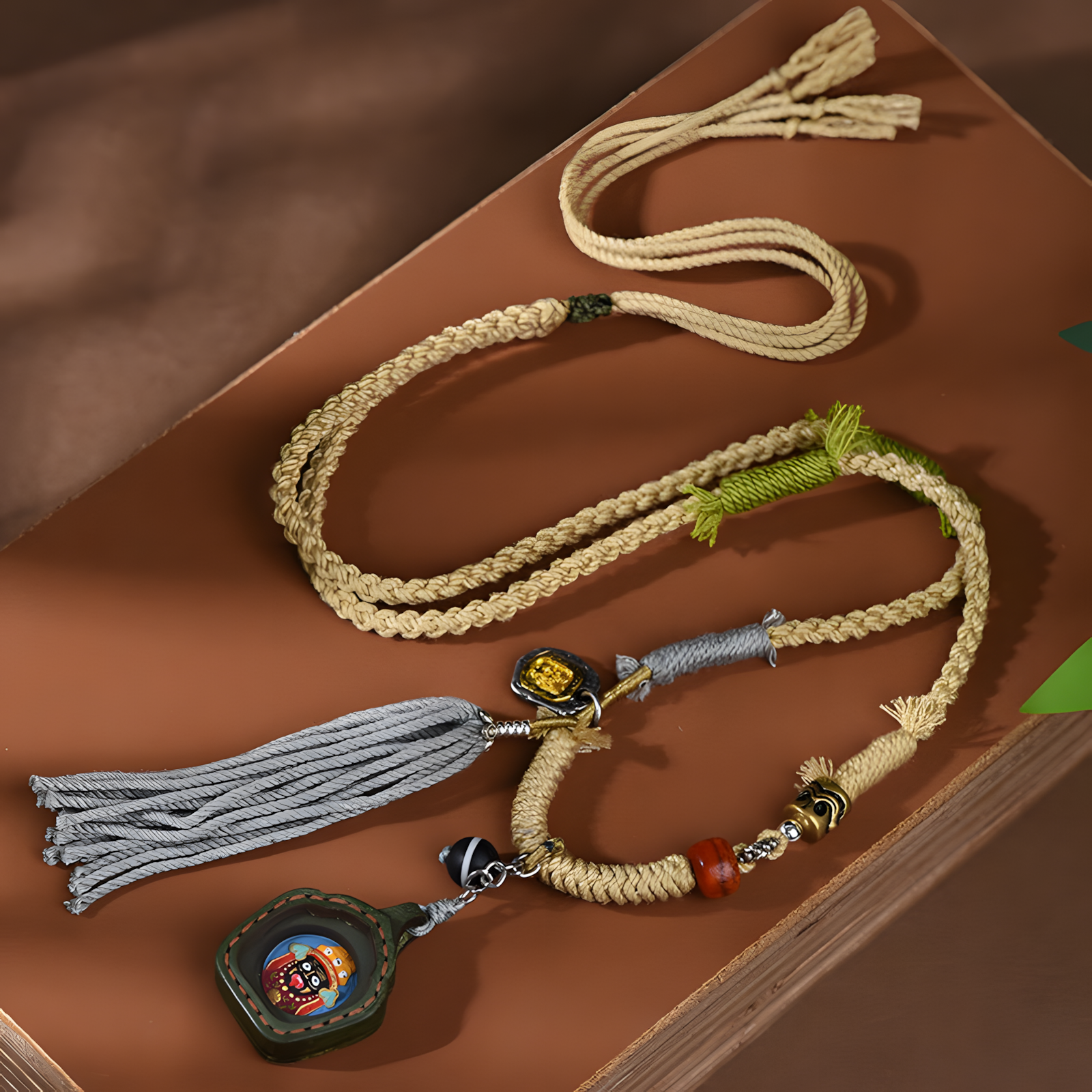 Zensoullab｜Guardian Tassel Amulet Necklace