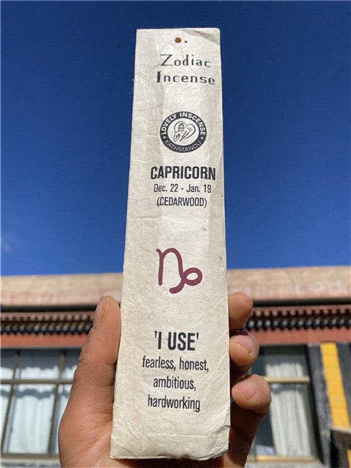 zensoullab Nepal Lovely Twelve Zodiac Handmade Incense Sticks