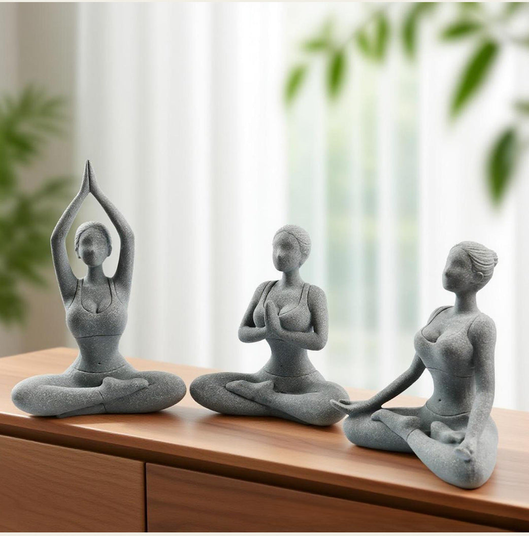 zensoullab Yoga Studio Modern Minimalist Decoration Opening Gift Desktop Home Bar Cafe Gift for Girlfriend Birthday Zen Style