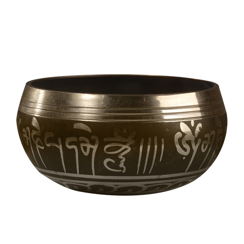 Zensoullab Nepal Buddha Bowl Van Gogh Bowl Yoga Meditation Buddha Copper Bowl Xizang Himalaya Bowl Singing Bowl Hot Sale Direct Supply