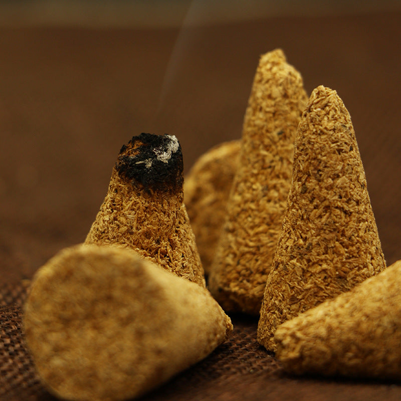 zensoullab Natural Peruvian Santomota Incense Cones Long-lasting Fragrance for Bedroom Aromatherapy Indoor Wooden Incense