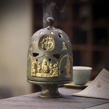 Zensoullab | Sacred Thousand Buddhas Incense Burner