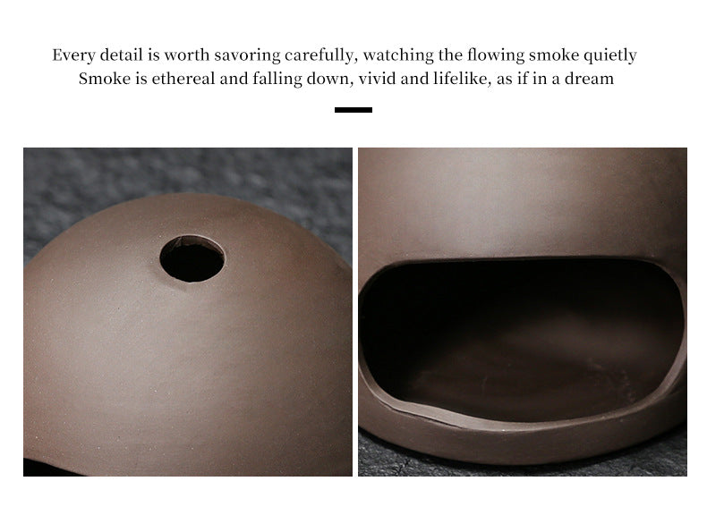 Peruvian Palo Santo Holder Sage Burning Tray Stand Ceramic Aromatherapy Burner Craft