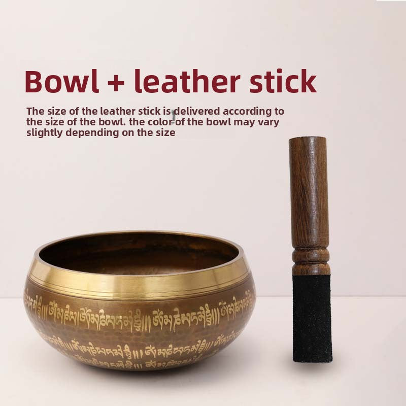 zensoullab Nepal Sutra Singing Bowl Tibetan Singing Bowl Buddha Sound Bowl Buddha Sound Bowl Singing Bowl Yoga Meditation Healing Singing Bowl