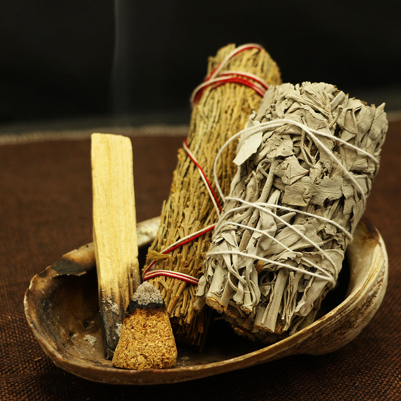 zensoullab Natural Peruvian Santomota Incense Cones Long-lasting Fragrance for Bedroom Aromatherapy Indoor Wooden Incense