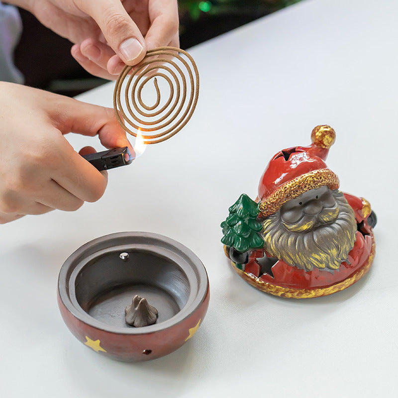 zensoullab Christmas themed incense burner