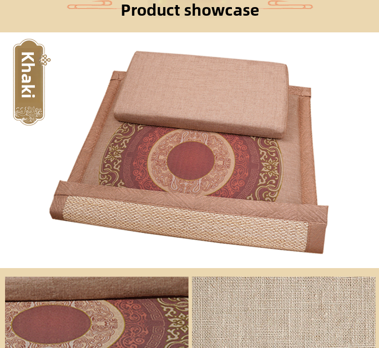 zensoullab Double-Sided Meditation Cushion Home Meditation Cushion Meditation Seat Cushion Thickened Meditation Cushion Meditation Cushion