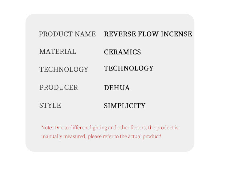 zensoullab Creative Mountain Water Backflow Incense Burner High-end Large Incense Burner Water Flow Incense Tea Ceremony Home Decoration Backflow Incense