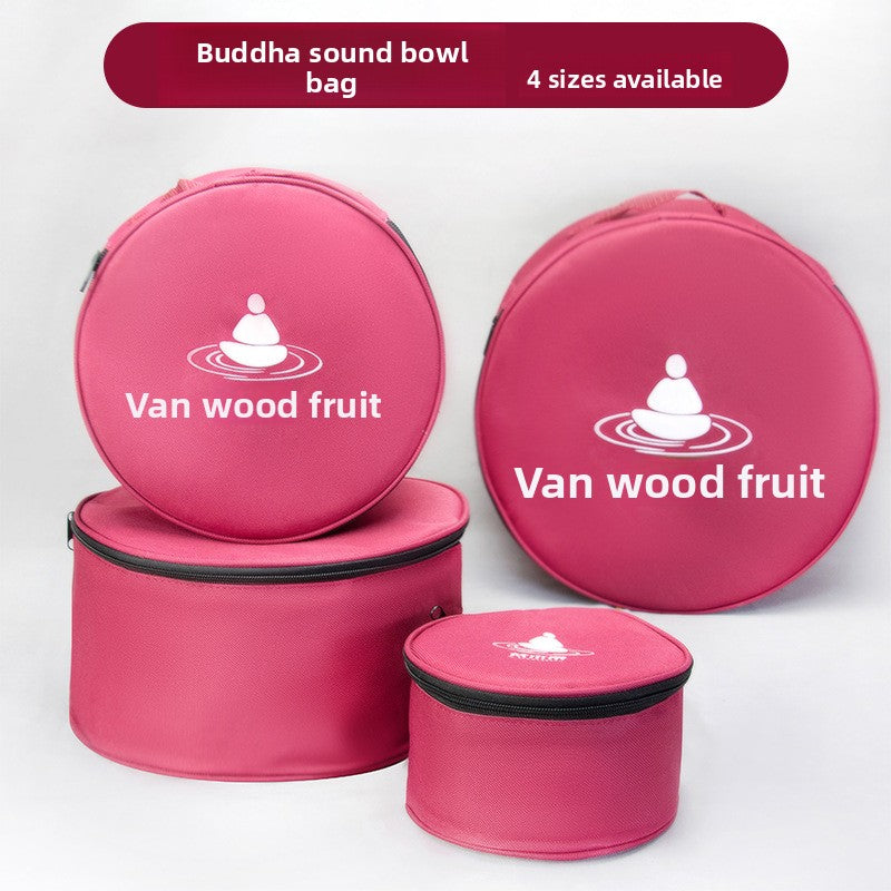 zensoullab Nepal Buddha Sound Bowl Bag Buddha Sound Bowl Packaging Bag Crystal Singing Bowl Gift Bag Storage Box Packaging Bag Can Hold 30cm