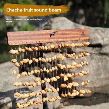 zensoullab South American Fruit Sound Bell Rattle Healing Accompaniment Unique Instrument Sound Bell Natural Plant Accompaniment Bell Fruit Bell