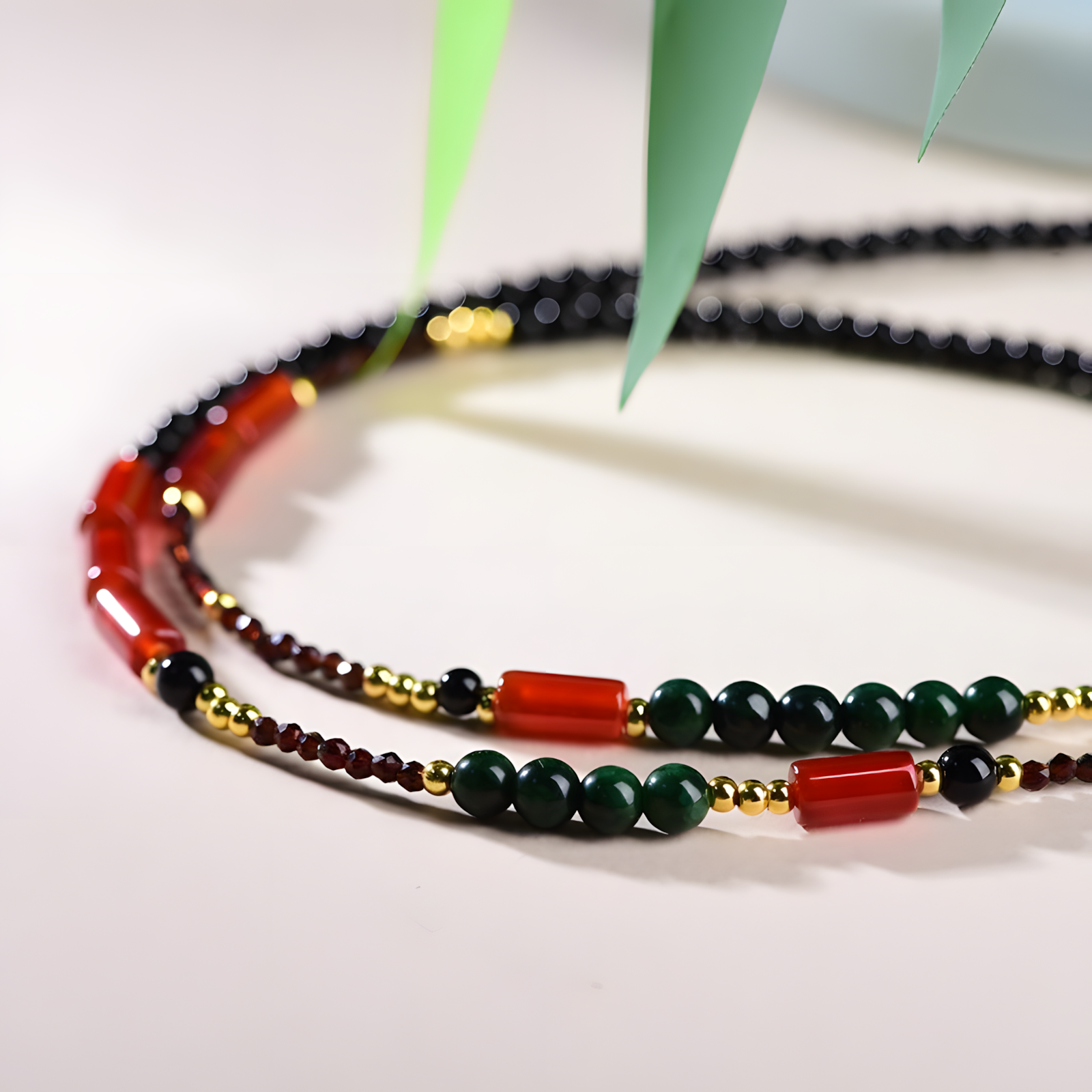 Zensoullab【Guardian Flame 】| Tibetan Energy Amulet Necklace for Meditation & Mindfulness