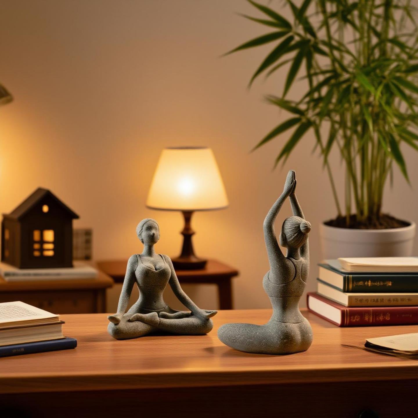 zensoullab Yoga Studio Modern Minimalist Decoration Opening Gift Desktop Home Bar Cafe Gift for Girlfriend Birthday Zen Style