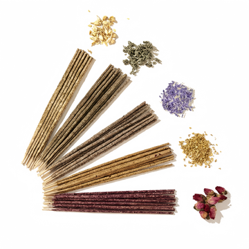 zensoullab Natural Floral Handmade Incense Sticks 12 Pieces/Bag