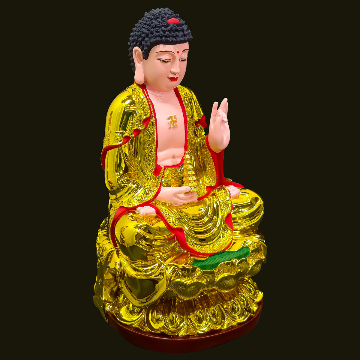 Medicine Buddha Resin Statue – Symbol of Healing & Light