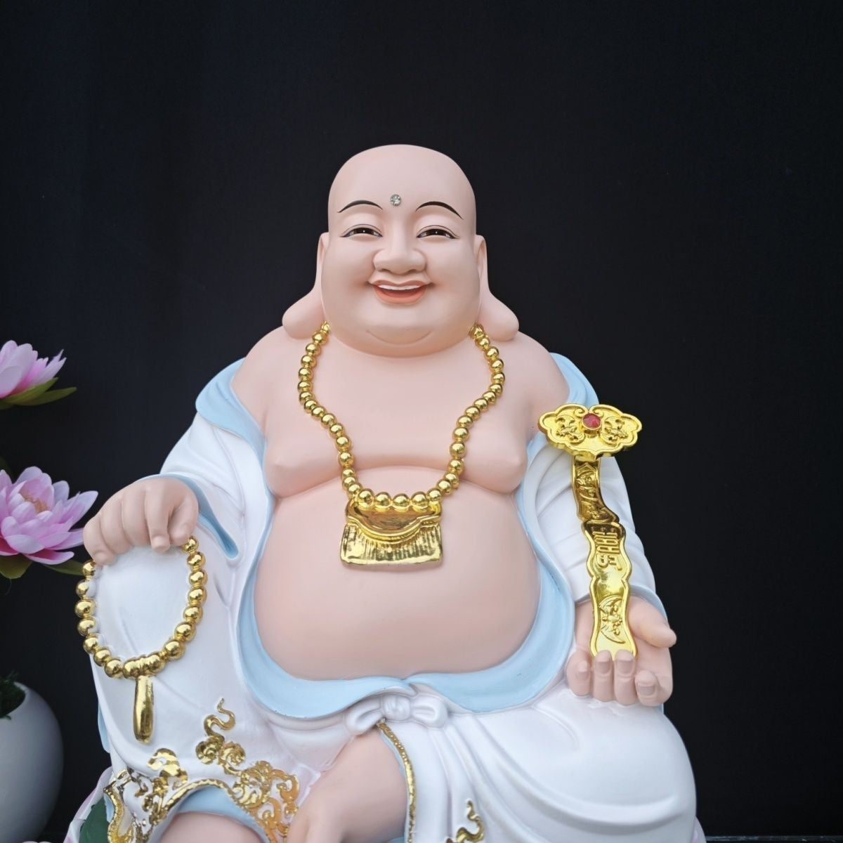 Laughing Maitreya Buddha Statue – Symbol of Joy & Abundance