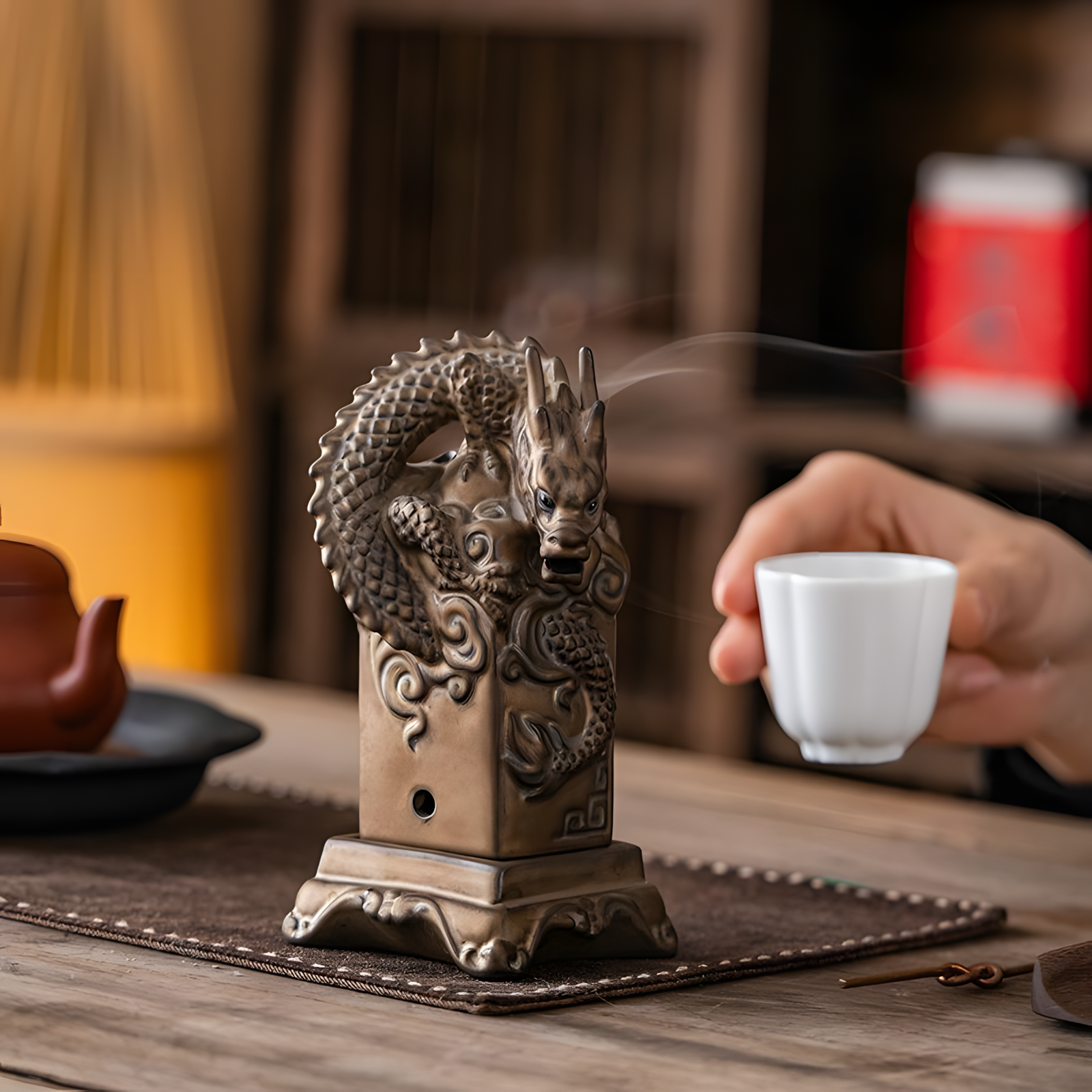 Zensoullab ·  Dragon Guardian Incense Burner