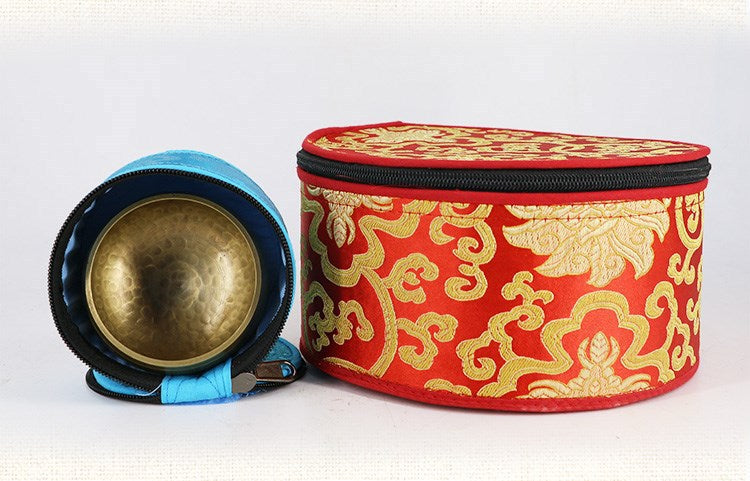 zensoullab Nepal Handmade Sound Bowl Bag Buddha Sound Bowl Packaging Bag Tibet Singing Bowl Gift Packaging Box Buddha Sound Bowl Storage Box