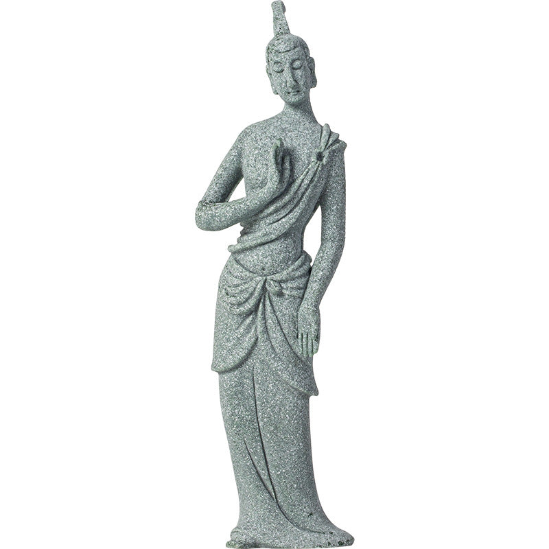 zensoullab Zen Style Chinese Qing Sand Dunhuang Flying Figure Small Ornament Creative Fish Tank Micro Landscape Potted Plant Gardening Decoration Display