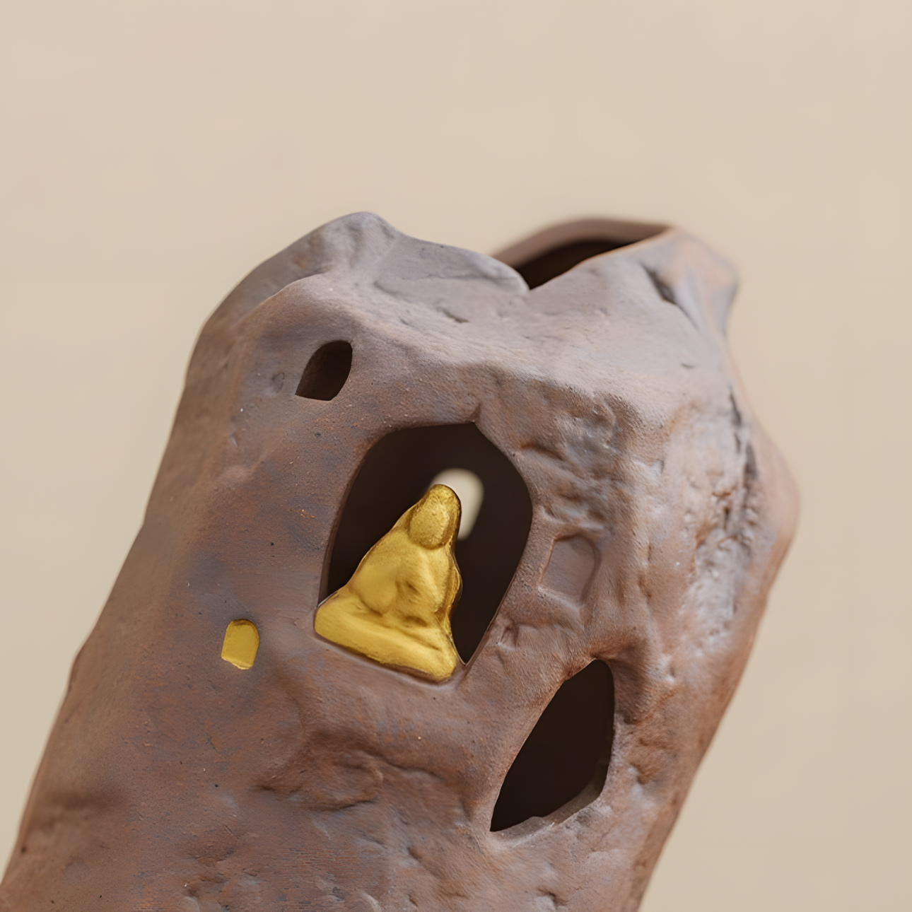 Zensoullab "Silent Sanctuary" Buddha Shadow Incense Holder – Meditation & Inner Peace