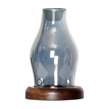 zensoullab Fireproof Candle Incense Burner Agarwood Wood Chips Aromatherapy Lamp Glass Incense Burner Glass Candle Holder Aromatherapy Lamp