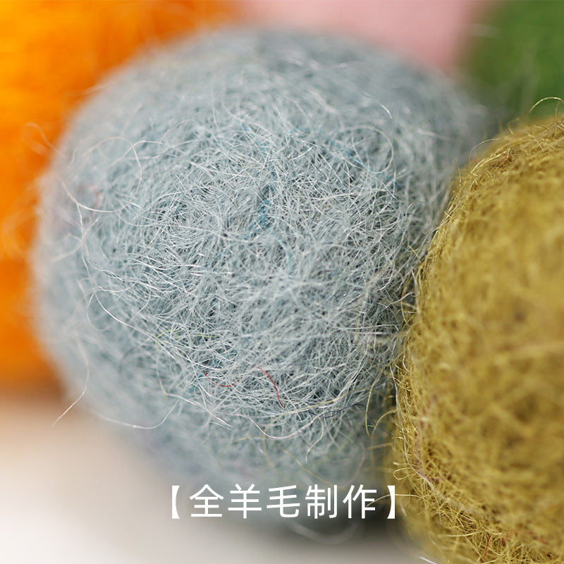 zensoullab Nepal Handmade Wool Felt Mat Round Ball Wool Ball Mat Bowl Mat Coaster Incense Burner Ritual Tool Mat Direct Supply