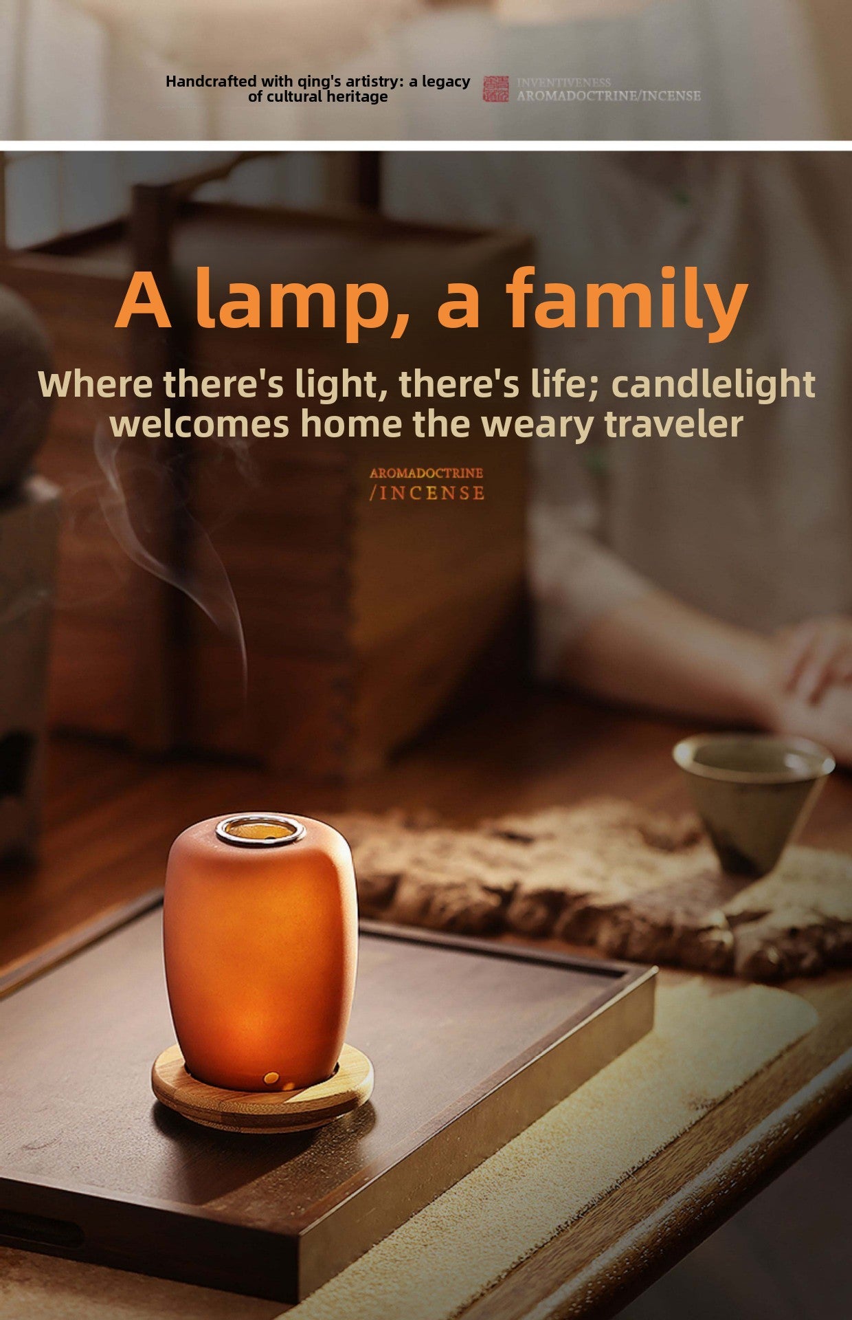 zensoullab Fireproof Candle Incense Burner Agarwood Wood Chips Aromatherapy Lamp Glass Incense Burner Glass Candle Holder Aromatherapy Lamp