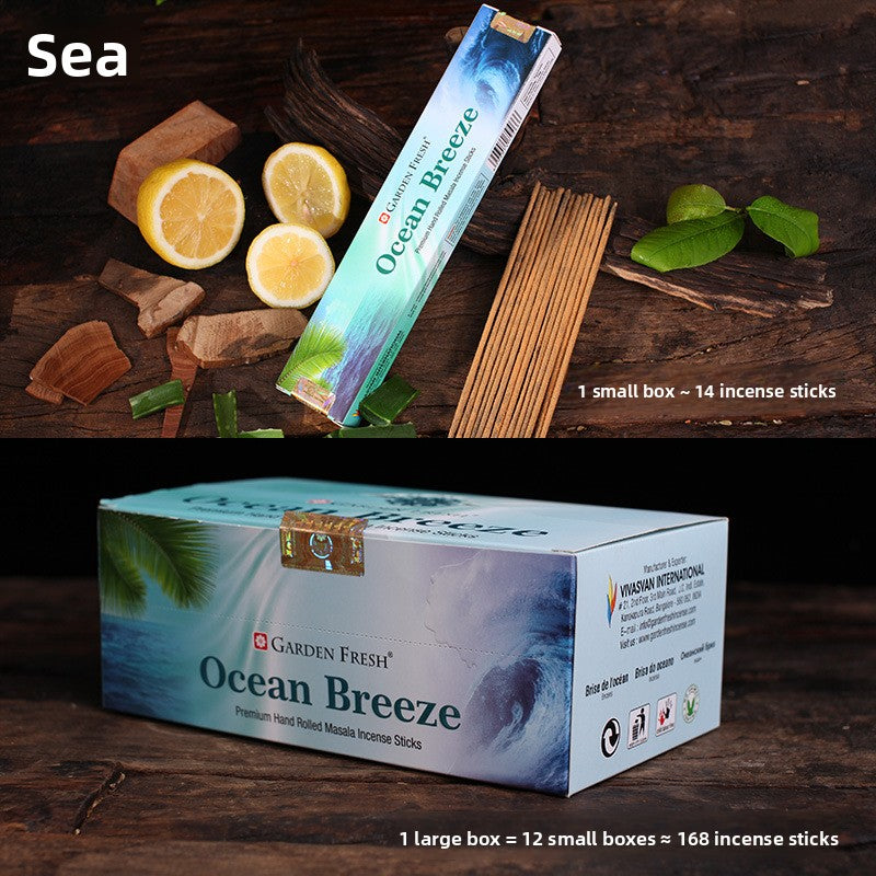 zensoullabGF Hot-Selling Indian Incense 18 Flavors Masala Handmade Sandalwood Agarwood Imported Aromatherapy Incense Stick Tibetan Incense
