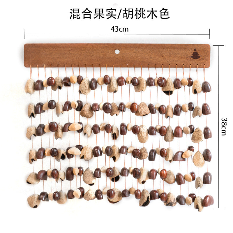 zensoullab South American Fruit Sound Bell Rattle Healing Accompaniment Unique Instrument Sound Bell Natural Plant Accompaniment Bell Fruit Bell