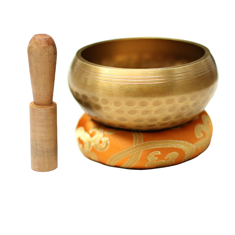 Zensoullab Nepal Handmade Buddha Sound Bowl Himalaya Bowl Meditation Yoga Healing Sound Bowl Xizang Practice Chanting Copper Bowl