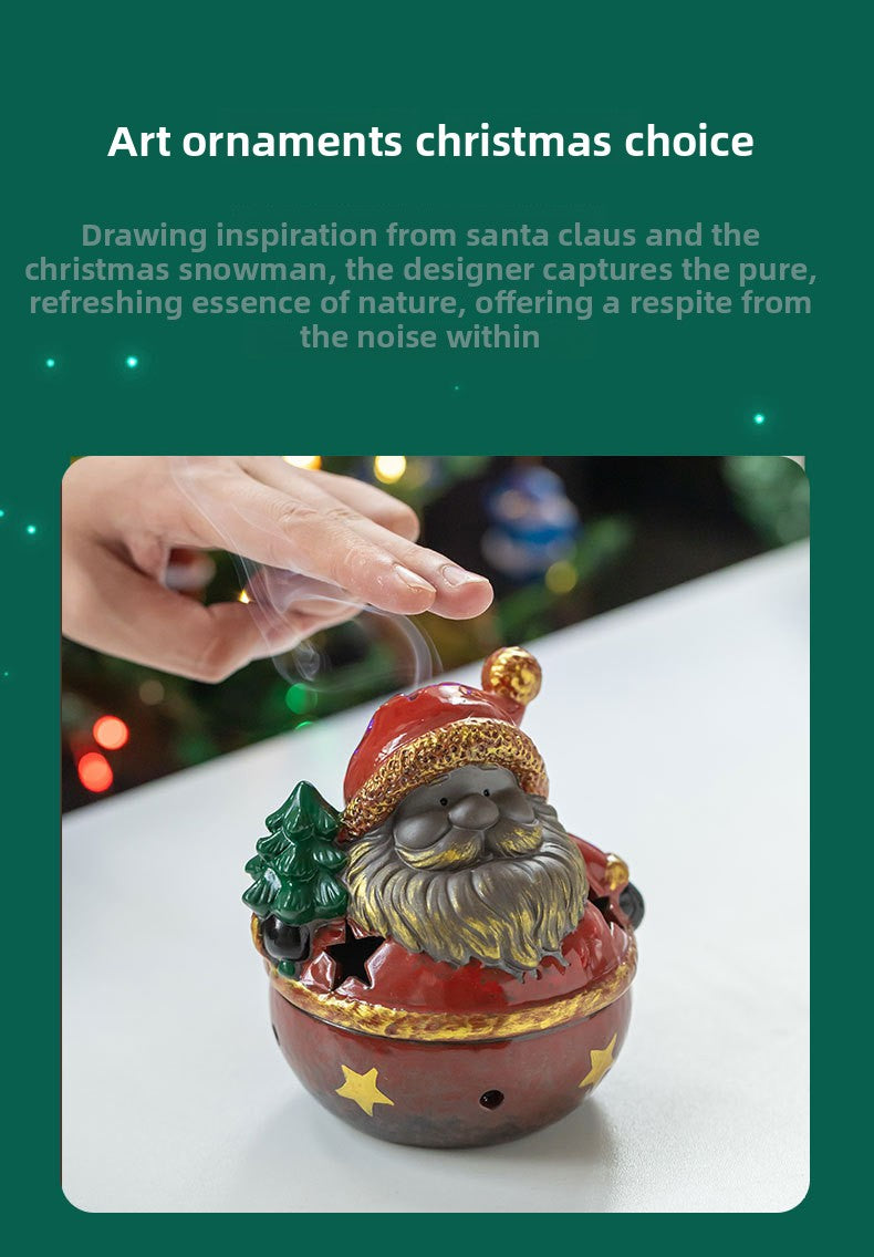 zensoullab Christmas themed incense burner