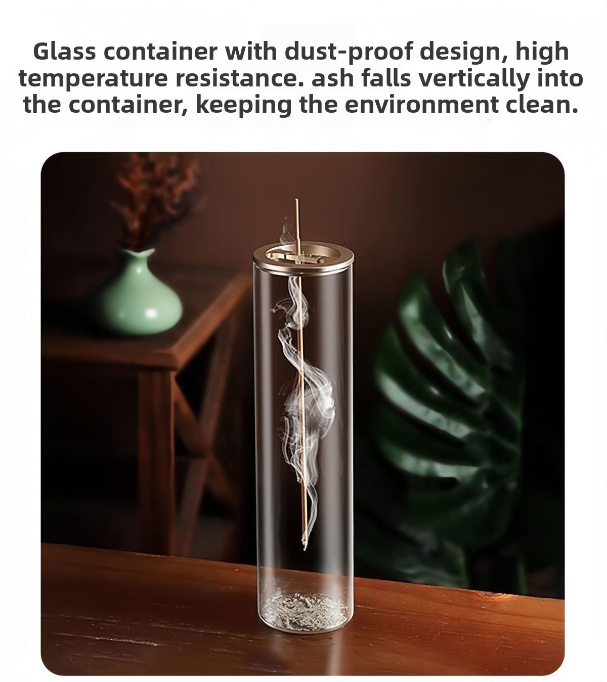 zensoullab Glass Hanging Incense Burner