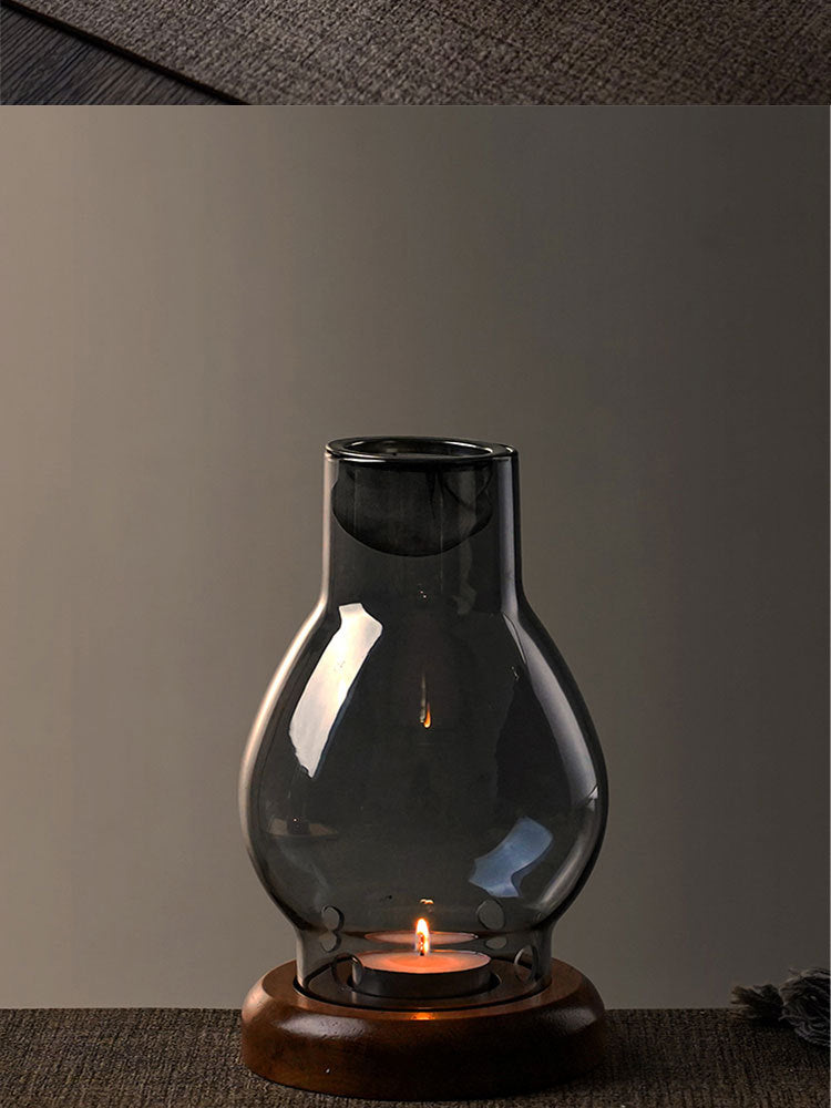 zensoullab Chinese Style Incense Burner Glass Home Use Agarwood Burner Agarwood Sandalwood Natural Incense Fragrance Incense Burner Candle Incense Lamp Incense Burner