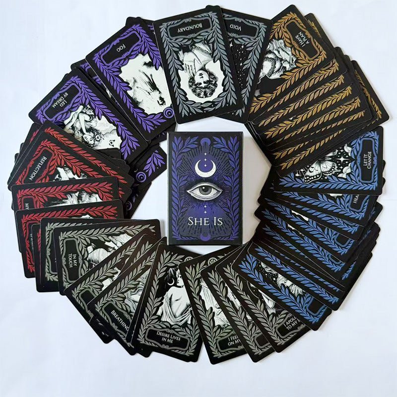 zensoullab 52 Cards of Spiritual Healing Positive Mindfulness Affirmation Cards Self-Care Emotional Cards