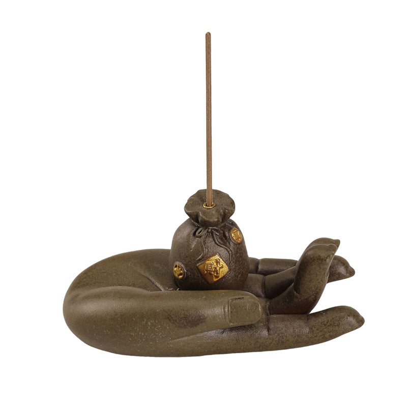 zensoullab Handheld Money Incense Burner