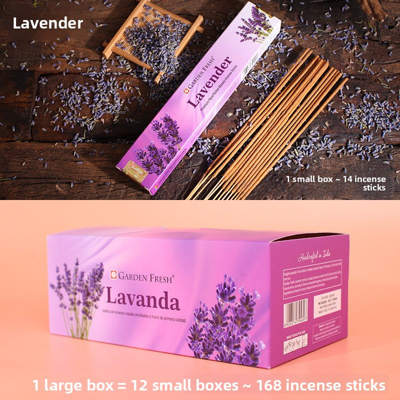 zensoullabGF Hot-Selling Indian Incense 18 Flavors Masala Handmade Sandalwood Agarwood Imported Aromatherapy Incense Stick Tibetan Incense