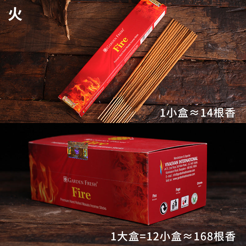 zensoullabGF Hot-Selling Indian Incense 18 Flavors Masala Handmade Sandalwood Agarwood Imported Aromatherapy Incense Stick Tibetan Incense