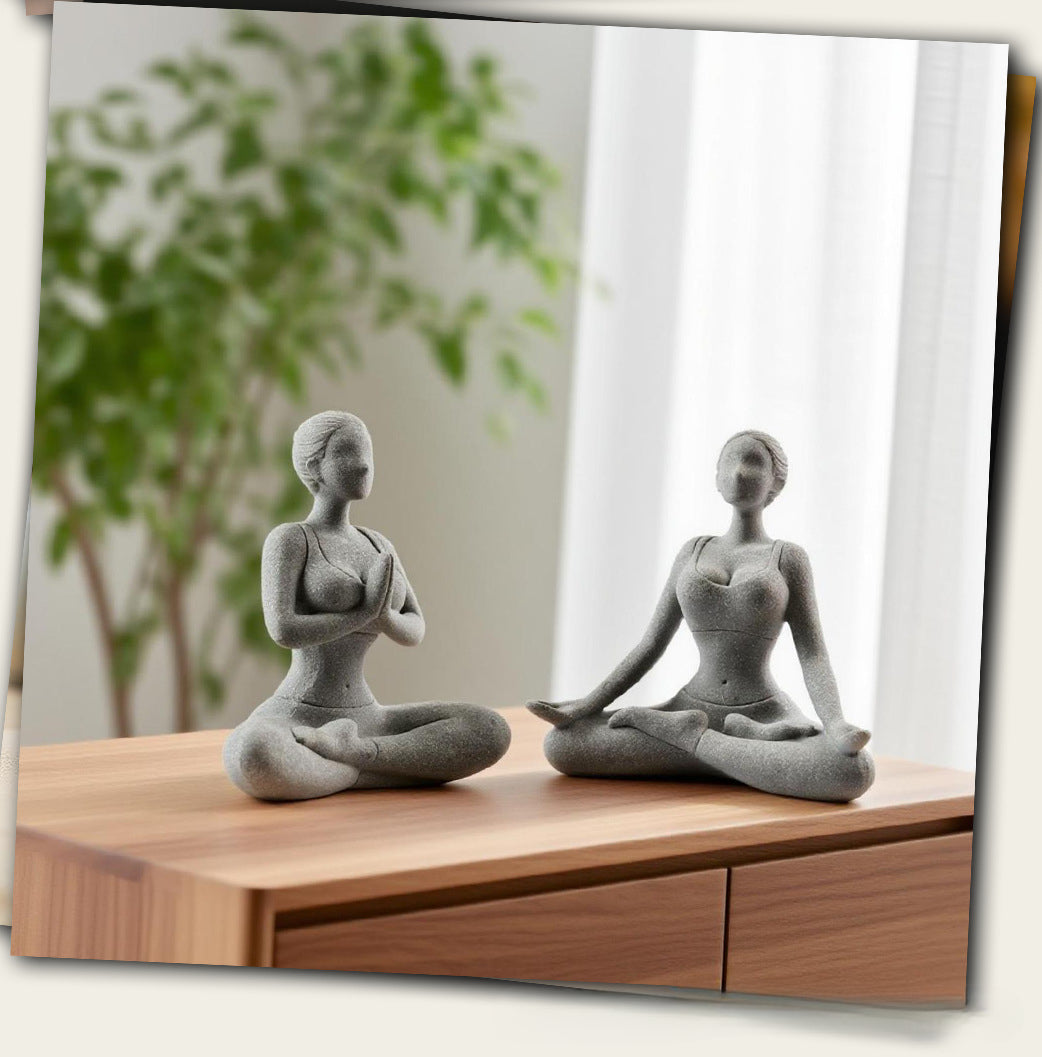 zensoullab Yoga Studio Modern Minimalist Decoration Opening Gift Desktop Home Bar Cafe Gift for Girlfriend Birthday Zen Style