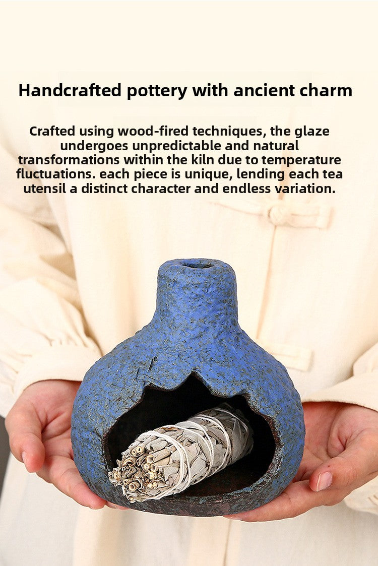 zensoullabins Ceramic Aromatherapy Fireplace