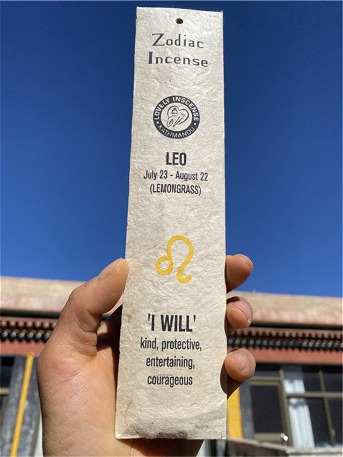 zensoullab Nepal Lovely Twelve Zodiac Handmade Incense Sticks