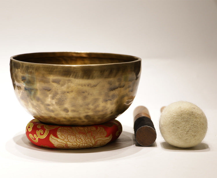 zensoullab Nepal Handmade Pure Bowl Tiger Spot Singing Bowl Yoga Meditation Buddha Sound Bowl Tibetan Singing Bowl Sound Healing Bowl Copper Chime Bowl