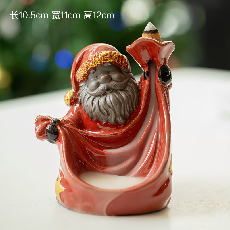 zensoullab Christmas Backflow Incense Burner