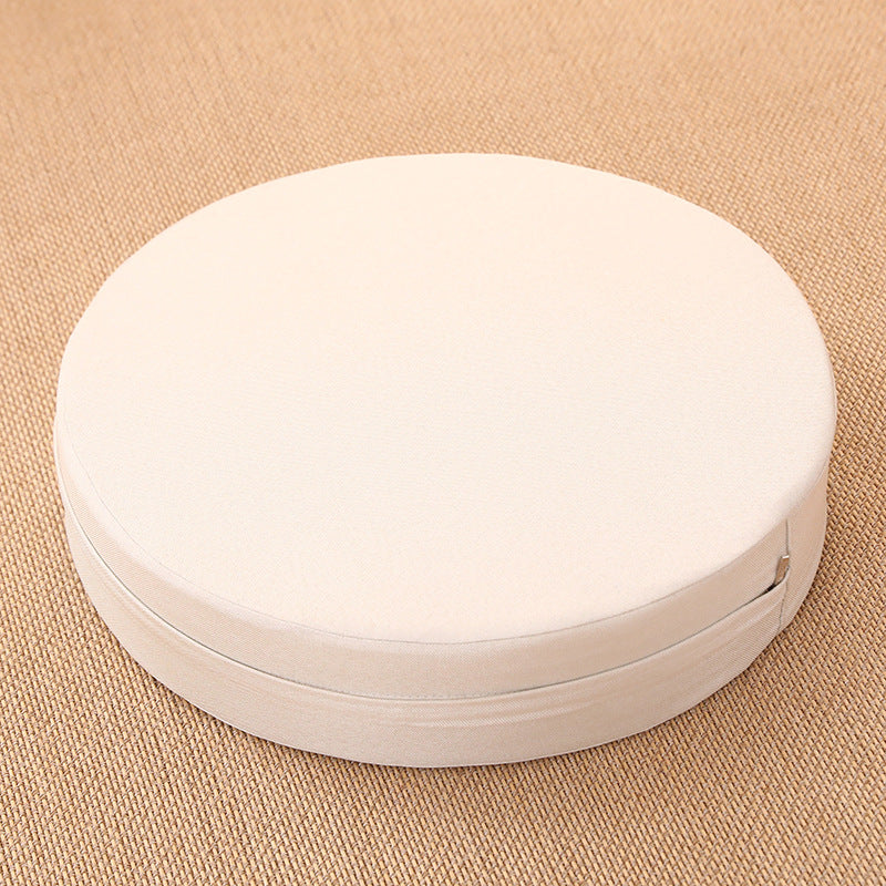 Zensoullab Japanese Style Tatami Mat Futon Cushion Thickened Stool Removable and Washable Window Cushion round Meditation Cushion Meditation Pray Cushion