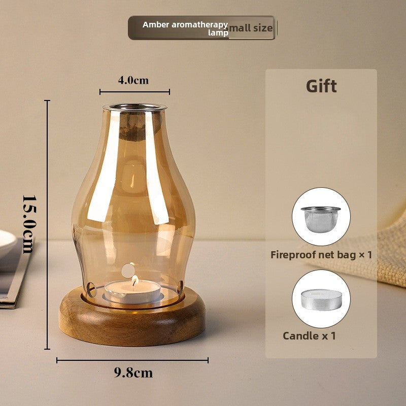 zensoullab Chinese Style Incense Burner Glass Home Use Agarwood Burner Agarwood Sandalwood Natural Incense Fragrance Incense Burner Candle Incense Lamp Incense Burner