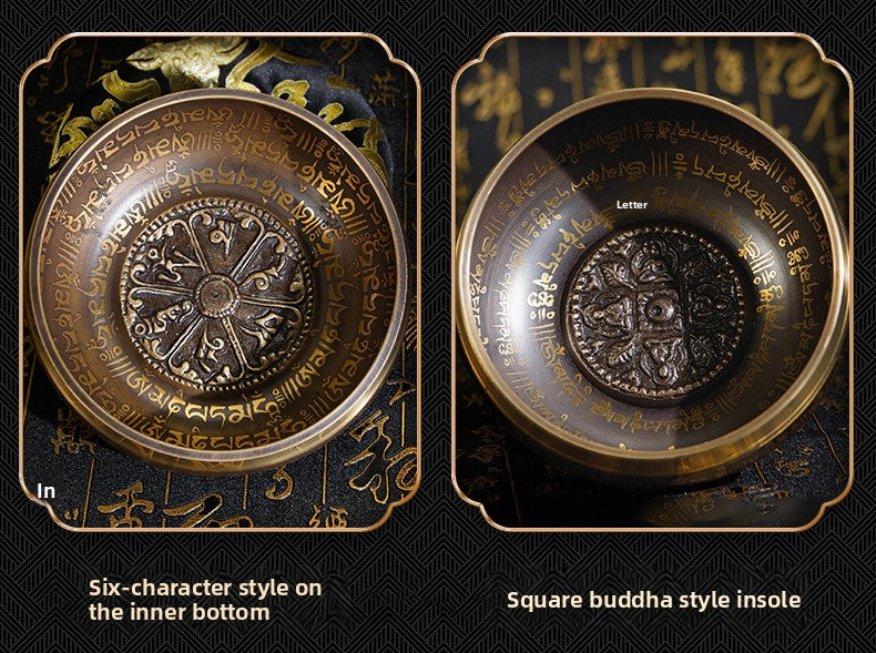 zensoullab Nepal Handmade Singing Bowl Buddha Sound Bowl Yoga Healing Meditation Bowl Tibetan Singing Bowl Buddha Sound Bowl Buddhist Supplies