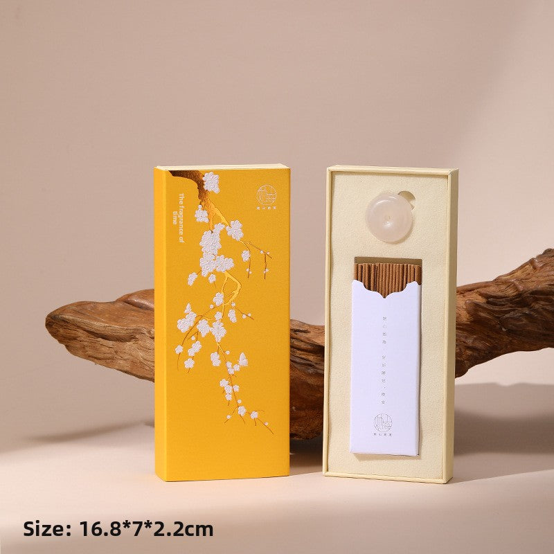 zensoullab Incense Sticks Agarwood Sandalwood Incense New Chinese Style Portable Gift Box Pocket Incense Home Aromatherapy