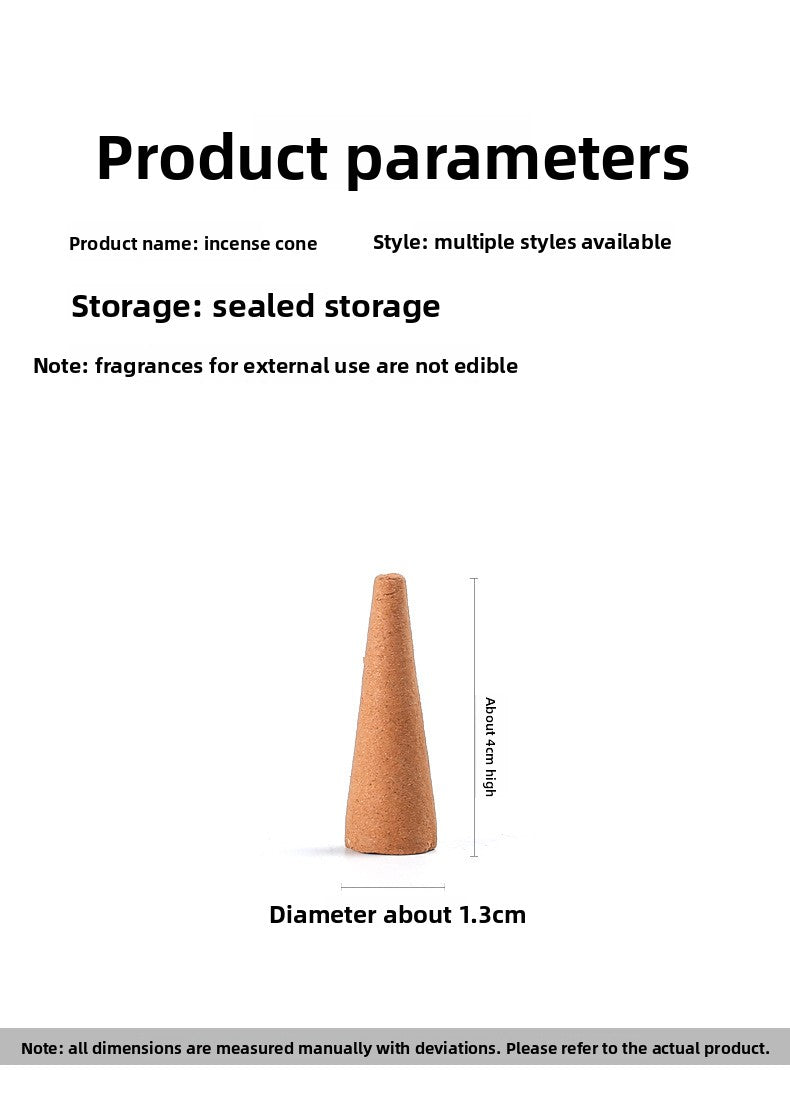 zensoullab Backflow Indoor Home Deodorizing Incense Cones Aromatherapy Sandalwood Deodorizing Home Sandalwood Granules Old Mountain Incense Granules