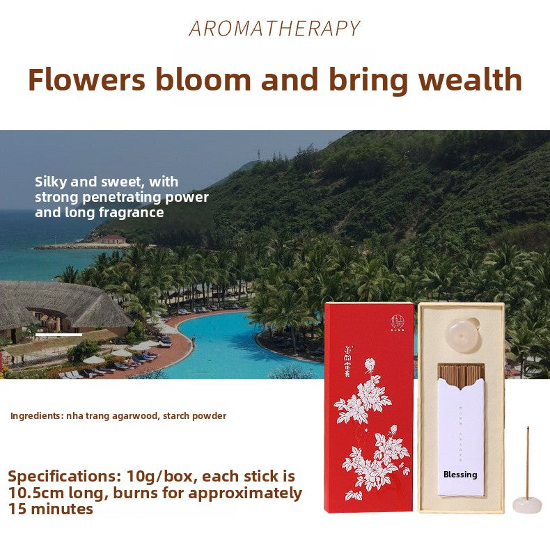 zensoullab Incense Sticks Agarwood Sandalwood Incense New Chinese Style Portable Gift Box Pocket Incense Home Aromatherapy